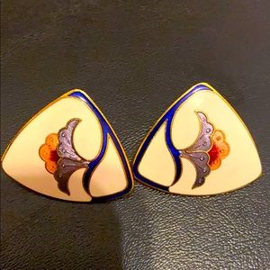 Vintage Clip on Earrings